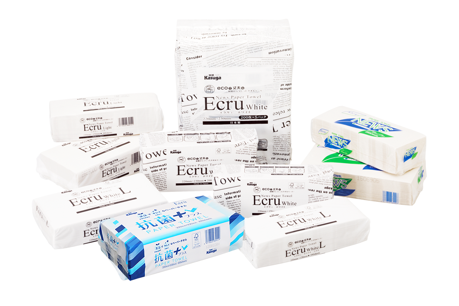 Kasugaのペーパータオルは丈夫な紙質で高吸水！ 実は〇〇と同じマシンで作られている！？